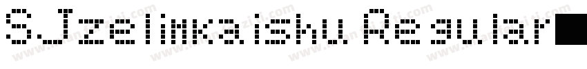 SJzelinkaishu Regular字体转换